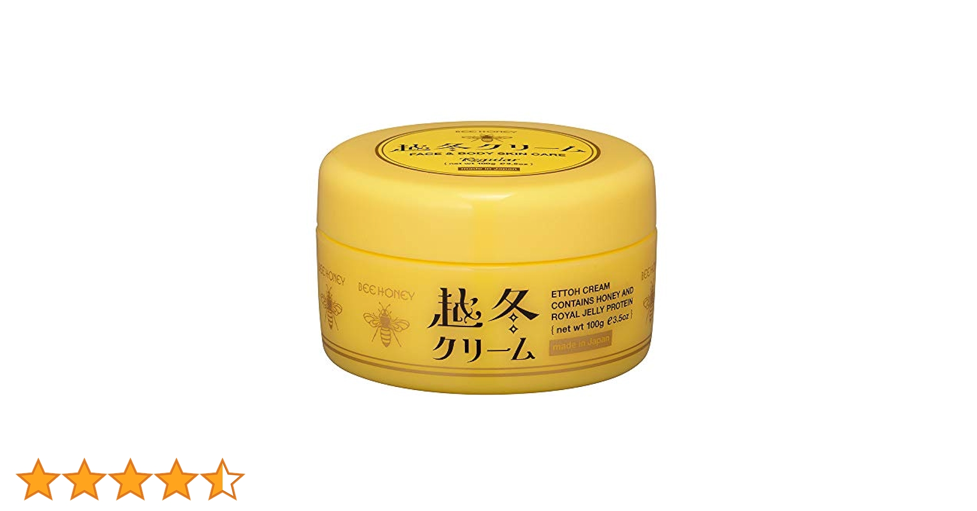 BEE HONEY ビーハニー 越冬クリーム ボディクリーム 100g 4個 Amazon | BEE HONEY (ビーハニー) 越冬クリーム n 100g ボディ